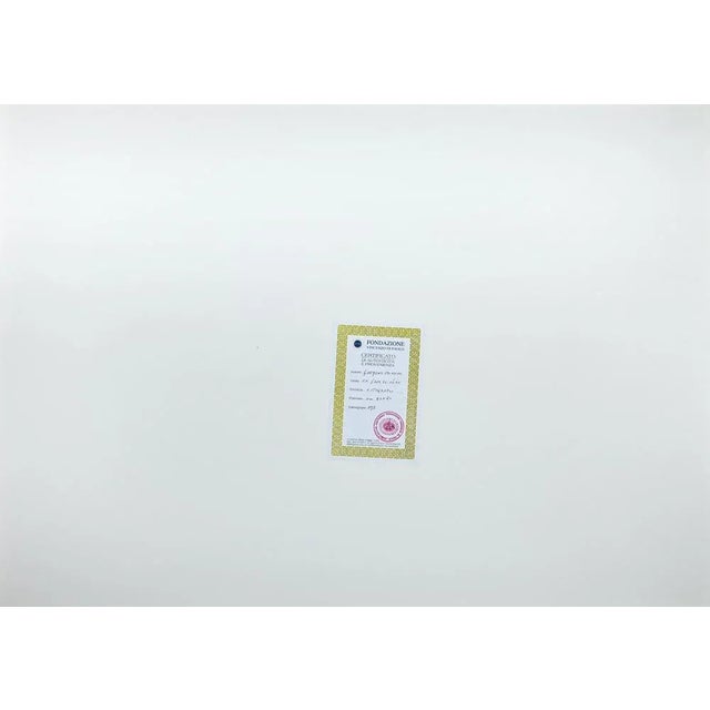 Pink blossoms is an original colored lithograph realized by the Belgian artist Martine Goeyens. On the back, the label of...