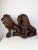 Antique Renaissance Revival Italian Hand-Carved Wooden Lions, 1890s, Set of 2 For Sale - Image 5 of 18