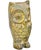Gorgeous and heavy vintage owl accent meticulously handcrafted of solid brass. Featuring an ornate playful and textured...