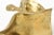 Vintage Abstract Brass Sculpture of a Seated Woman 1970's For Sale - Image 10 of 11