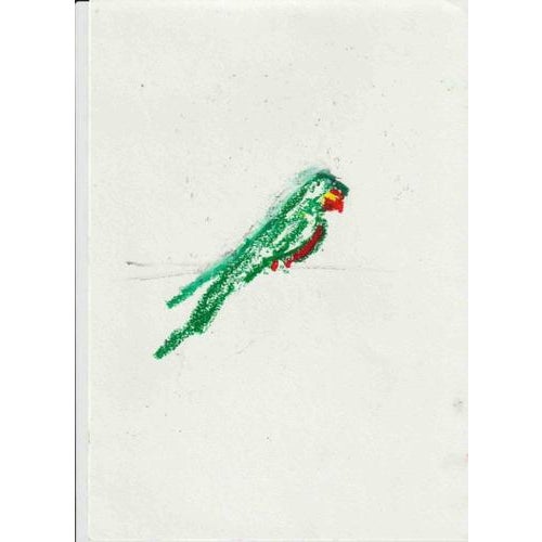 This original drawing by Alfredo Pizzi presents a vivid, expressive interpretation of natural elements, rendered with oil...