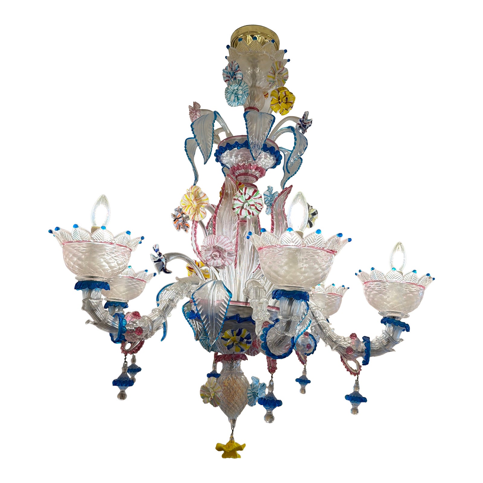 Authentic Murano Glass Chandelier - Giampaolo Nason, Murano
