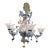 Authentic Murano Glass Chandelier - Giampaolo Nason, Murano Venezia. ( With Original Receipt) For Sale