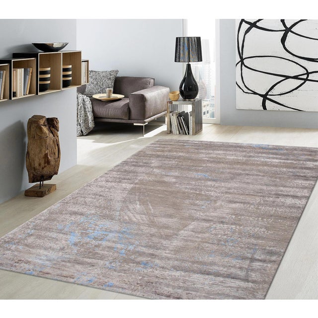 2020s Pasargad Home Cosmo Silk & Wool Area Rug- 8'11" X 12' 0" For Sale - Image 5 of 5