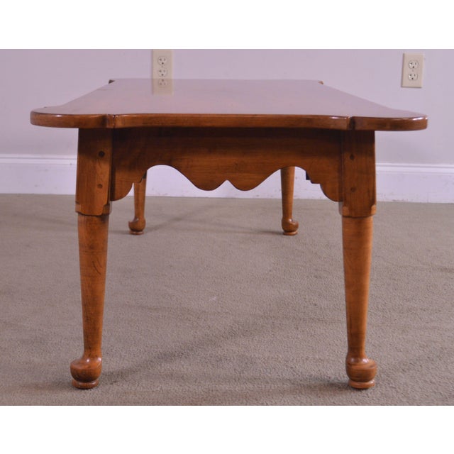 Ethan Allen Circa 1776 Collection Maple Coffee Table Chairish