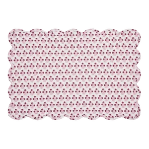 Abigail Scalloped Quilted Placemat