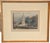 Late 1800's Antique Cityscape Engravings in Burlwood Frames- a Pair For Sale - Image 4 of 12