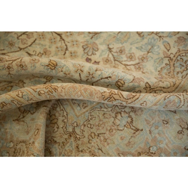 Old New House Vintage Distressed Kerman Carpet - 9'8" x 16'11" For Sale - Image 4 of 15