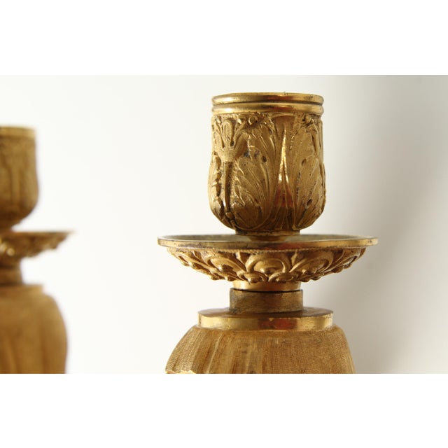 French Empire Ormolu Wall Sconces, 1820s, Set of 2 For Sale - Image 13 of 18