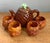 Vintage Pineapple Ceramic Teapot and Mugs Set For Sale - Image 4 of 13