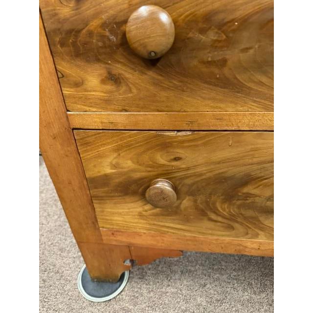 Farmhouse Nice Antique Mid 19th Century Empire Chest of Drawers For Sale - Image 3 of 8