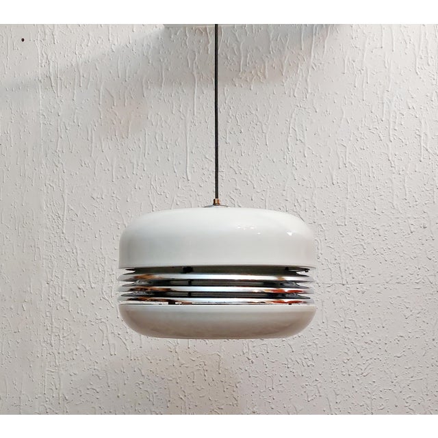 Space Age Pendant Lamp in the style of Alfred Kalthoff, Former Yugoslavia, 1970s For Sale - Image 18 of 18