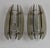 Glass Italian Veca Smoked and Clear Glass Sconces from Veca, 1970s, Set of 2 For Sale - Image 7 of 18