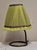 Mid-Century Minimalist German Table Lamp with Brass Base and Fabric Shade from Lamplove, 1950s For Sale - Image 6 of 10