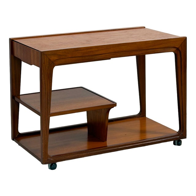 Drinks Trolley with Sliding Top and Laminate Inset from Remploy, 1970s For Sale