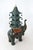 Dark Green Elephant Carrying Pagoda Sculpture For Sale In New York - Image 6 of 10