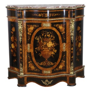 19th Century Marquetry Sideboard For Sale