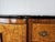 Chippendale Sideboard with Marble Top and Sliding Glass, Italy, 1920s For Sale - Image 12 of 18