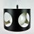 Large Vintage Black Pendant Lamp, 1960s For Sale - Image 12 of 12