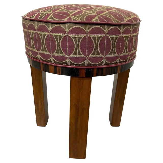 Art Deco Stool, 1930s For Sale - Image 8 of 8