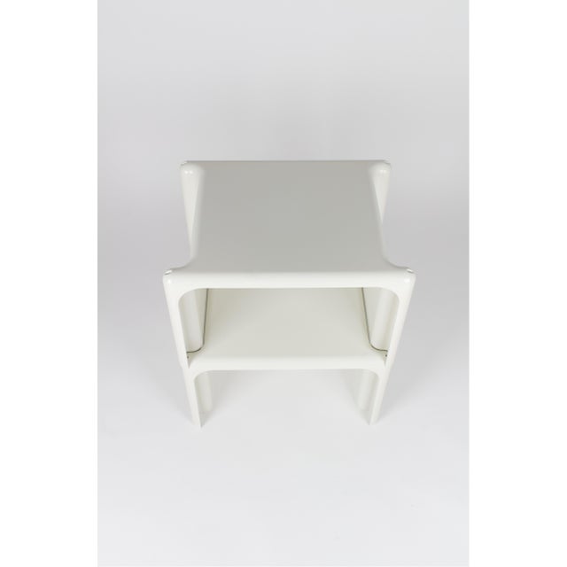 Mid-Century Modern Stackable Side Tables by Giotto Stoppino for Elco, 1970s, Set of 2 For Sale - Image 3 of 10