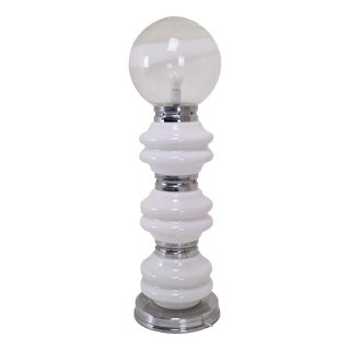 Italian Murano Floor Lamp in 3 Colors Light attributed to Carlo Nason for Mazzega, 1970s For Sale