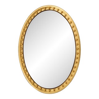 Friedman Brothers Thomkins Tavern Mirror in Classic Gold - 33"x47" For Sale