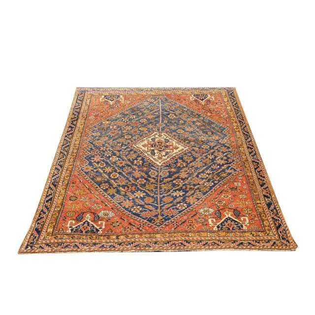 The best SW Persian, Fars Province nomadic rugs, mostly in scatter formats. Geometric Gabbehs, lion rugs, adapted Persian...