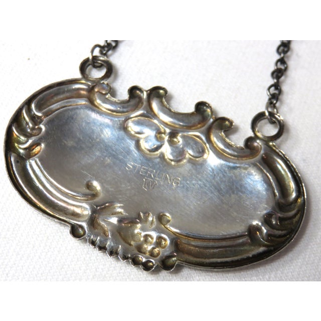 Sterling Silver Liquor Decanter Labels Set of 3 Chairish