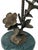 Brass and Marble Hummingbird & Flower Tabletop Vanity Mirror For Sale - Image 10 of 12