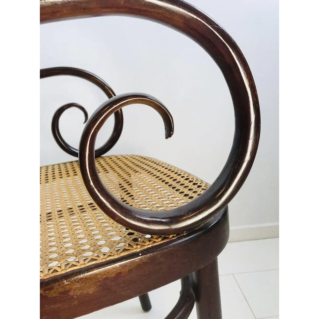 Bentwood No. 17 Long John Armchair by Michael Thonet, 1962 For Sale - Image 14 of 18