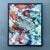 Mid-Century Modern Vintage Boho Original Abstract Oil on Board For Sale - Image 3 of 9