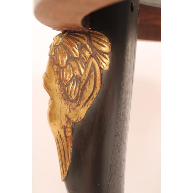 Quatrain for Dessin Fournir First Empire Style Masked Gueridon For Sale - Image 9 of 10