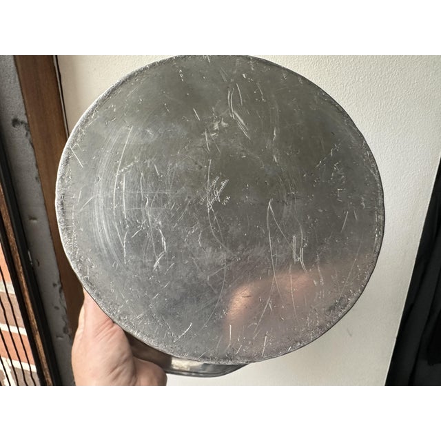 Pewter Champagne Bucket Cooler by Jean Goardere, 1970s For Sale - Image 12 of 16