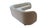 West Elm West Elm Laurent 3-Piece Sculptural L-Shaped Wedge Sectional in Ivory Performance Upholstery For Sale - Image 4 of 18