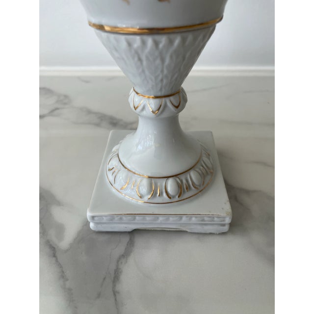 Vintage French Style Ceramic Lamp Completely Restored For Sale - Image 9 of 12