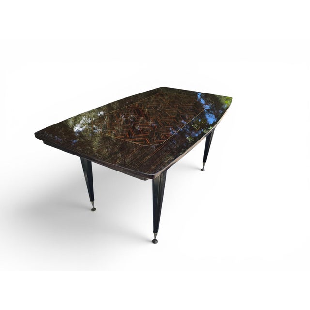 Vintage French Extendable Dining Table, 1970s For Sale - Image 12 of 17