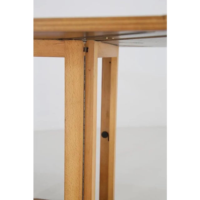 Vintage Seagull Table in Wood from Pierluigi Ghianda For Sale - Image 10 of 13