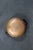Copper Antique Hand-Hammered Copper Bowl With Wrought Iron Handles For Sale - Image 8 of 9