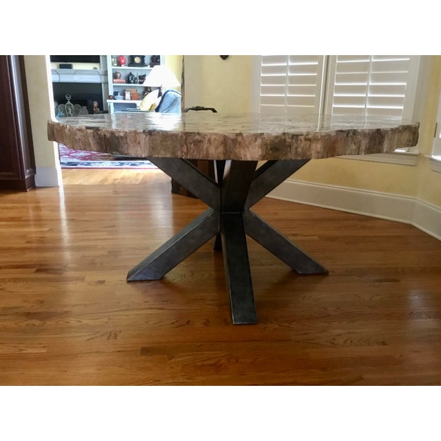 Rustic Arhaus Petra Dining Table Chairish