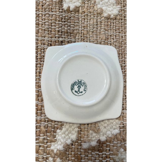 Blue Vintage Hotel Andalucia Palace Sevilla Spain Ashtray For Sale - Image 4 of 4