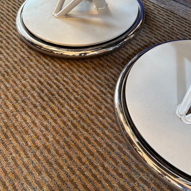 Postmodern Jetson Counter Stools, Set of Three For Sale - Image 11 of 12