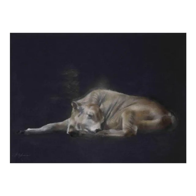 "Final Irony" Original by Holly Lowen, Pastel the Frankenstein Collection For Sale