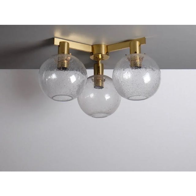 Brass Ceiling Light by Hans-Agne Jakobsson, 1960s For Sale - Image 4 of 10