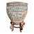 Antique Monumental Chinese Rose Medallion Palace Fish Bowl For Sale
