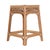 Antigua 24.75 in. Seat Height Square Rattan Counter Stool with Footrest, Natural Rattan For Sale In Chicago - Image 6 of 8