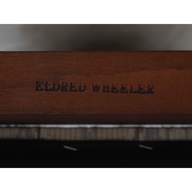 Set of Eight Eldred Wheeler Cherry Dining Room Chairs For Sale - Image 18 of 18