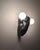 Black Ceramic Wall Sconce from J.C. Peiré, 1980s For Sale - Image 9 of 12