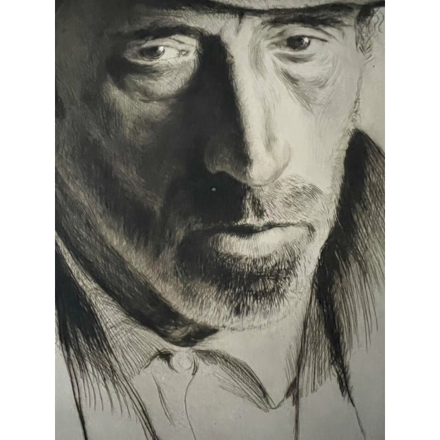 François De Herrain, Portrait of a Horse Seller, Drawing on Paper For Sale - Image 3 of 10