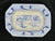 Blue & White Dish “Siam” Pattern Ironstone Transferware For Sale In New York - Image 6 of 12
